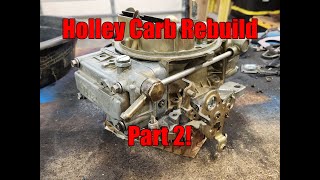 How to Rebuild A Holley Carb part 2 Assembling the carburetor [upl. by Andri22]