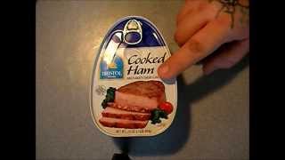 Bristol Cooked Canned Ham Review Food Storage Meat [upl. by Elspeth130]