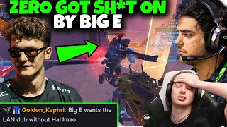 Falcons Zero amp Hal Gets Rolled By BIG E In ALGS Scrims [upl. by Arhaz]