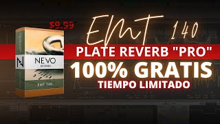 Plate Reverb “PRO” EMT 140 IR’s 🤯 100 GRATIS 💰Tiempo Limitado Producción Musical [upl. by Immot673]