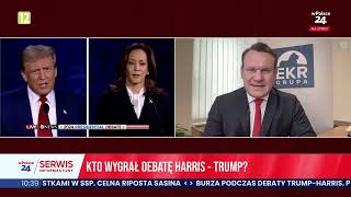 DOMINIK TARCZYŃSKI komentuje debatę HarrisTrump [upl. by Kata]