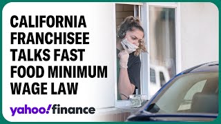 California franchise owner discusses the impact of 20 minimum wage for fast food workers [upl. by Ennire541]