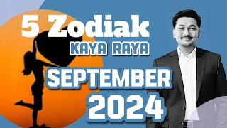 5 Zodiak ini Akan Kaya Raya di September 2024 ⁉️ [upl. by Temp]