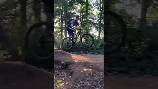 Nice Jump to Flat 🔥🔥 mtb halfords jumping outside fun cool chill epic [upl. by Westley690]