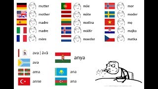 Agglutinative Altaic and Uralic Languages Comparison [upl. by Vita]