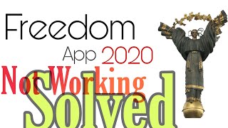 Freedom apk not working 2020  Simple steps  100  working  Freedom app 2020  Muz21 Tech [upl. by Brandais992]