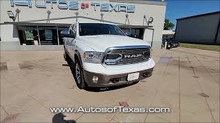 USED 2017 RAM 1500 LONGHORN at Autos of Texas USED 779926 [upl. by Alih826]