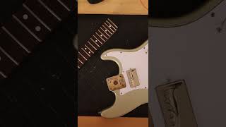 Stratocaster Dual Humbucker Guitar Build fender fenderstratocaster humbucker seymourduncan [upl. by Junji]