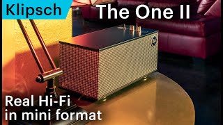 Klipsch the One II HiFi sound in mini format [upl. by Haswell]