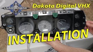 Dakota Digital VHX Dash Installation  1971 Chevelle SS [upl. by Andert982]