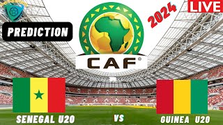 CAF U20 Africa Nations Cup 2025 Qualifiers Semi Final WAFU A Match Countdown Senegal vs Guinea [upl. by Houghton590]