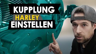 Kupplung einstellen bei Harleys  jncycles [upl. by Pik]