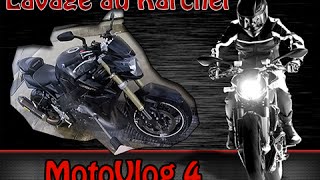 MOTOVLOG 4 Lavage GSR 750  accélération [upl. by Atul]