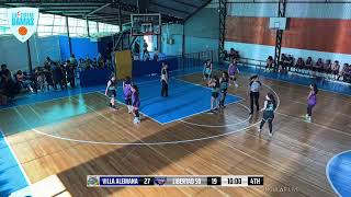 CUADRANGULAR FINAL LIBCENTRO DAMAS SUB 15 5to6to lugar LIBERTAD 50 vs VILLA ALEMANA [upl. by Brown550]