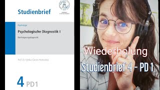 Psychologische Diagnostik I Studienbrief 4 HFH Berufseignungsdiagnostik [upl. by Etterb]