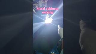 sheet metal cabinets pressing and welding machine electrical distribution box making machine [upl. by Kcirdehs801]