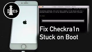 How To Fix Checkra1n Error Stuck on Boot Screen When Jailbreaking iOS 13 [upl. by Eartnoed851]