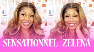 Sensationnel Synthetic Cloud9 What Lace Wig  ZELENA EBONYLINECOM [upl. by Catrina]