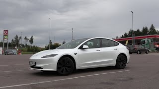 Tesla Model 3 RWD Highland 1000 km challenge part 2 [upl. by Kaliski]