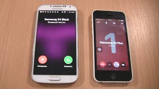 ICQ Incoming call amp Outgoing call at the Same Time Samsung Galaxy S4Iphone 5C [upl. by Neal760]