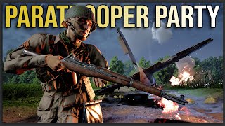 PARATROOPER ASSAULT ON AA GUNS  Post Scriptum Gameplay Event Karmakut [upl. by Assiralc283]