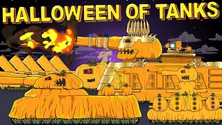 quotHalloween of Tanks all episodes plus Bonusquot Cartoons about tanks [upl. by Ydasahc]