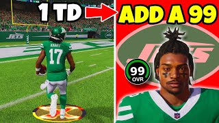 Score A Touchdown  Add A 99 Overall To The Jets [upl. by Hazen]