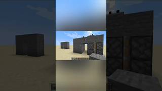 2x1 Piston Door For Minecraft Java Under 60 Seconds minecraft tutorial java redstone [upl. by Spark]