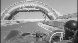 On Board with Mike Hawthorn at Le Mans 1956  Dtype Jaguar [upl. by Greenman651]