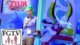 Zelda Wind Waker HD Wii U HandsOn Gameplay at E3 [upl. by Inanaup]