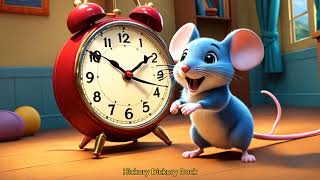 Hickory Dickory Dock  Classic Nursery Rhyme for Kids  Sing Along with Fun Animation [upl. by Teews532]