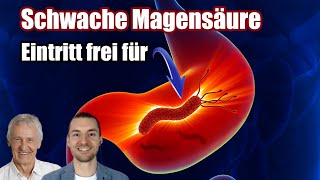 Schwache Magensäure Eintritt frei für Parasiten Magensäure stärken  Uwe Karstädt amp Sören Schumann [upl. by Abraham967]