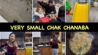 VLOG Chak Chanaba macha  Small chakchanaba  family dinner [upl. by Eilsil]