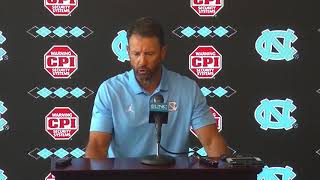 UNC Football Larry Fedora Press Conference  93 [upl. by Parent]