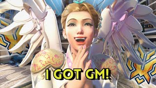 Back into GM  Console T500 Mercy Main  Overwatch [upl. by Inanak959]