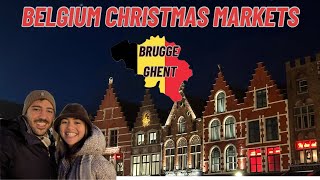 Bruges  Gent Tarihi Sokakları  Belçika Vlog 🇧🇪 [upl. by Zoe]