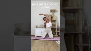 Daily Oberkörper Dehnen  gegen Verspannungen🧘🏽‍♀️  tinaneumann [upl. by O'Neill]