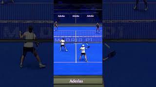 WHAT A BEAUTY OF A POINT 😍😍 Padel Highlights bestofpadel [upl. by Sirod875]