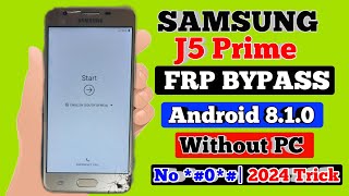 Samsung J5 Prime Frp Bypass Google Bypass G570F New Method 2024 Without Pc Samsung J7 prime FRP [upl. by Earaj]