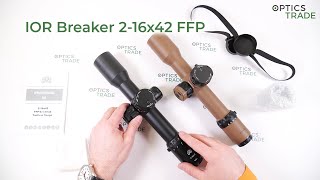 IOR Breaker 216x42 FFP Rifle Scope review  Optics Trade Reviews [upl. by Trellas663]