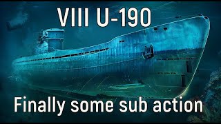 World of Warships  VIII U190 Replay finally some sub action [upl. by Pennington443]