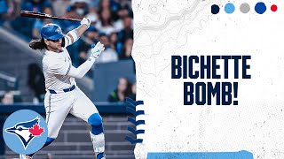 Bo Bichette hits second home run of the season [upl. by Htenaj]