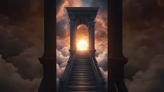 Endless Staircase to the Sky Portal 🌌  Dreamy Journey Through the Clouds 🚪✨ fantasyart [upl. by Eloci]