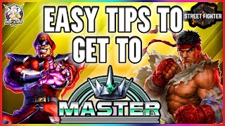 THINGS I LEARNED TO GET TO MASTER RANK  STREET FIGHTER 6 [upl. by Emmery403]