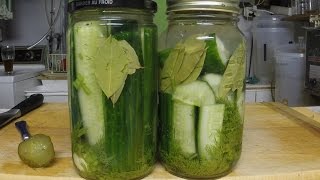 Craigs Kitchen  Fermented Pickles [upl. by Earle]