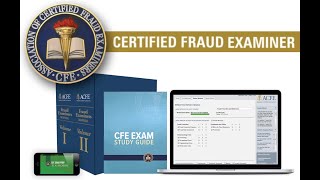 Be a Certified Fraud Examiner CFE [upl. by Naujik679]