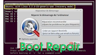 Réinstaller et Réparer le menu GRUB avec Boot Repair [upl. by Atik]