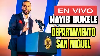 Cadena Nacional Del Presidente Nayib Bukele  Inaugura Periférico Gerardo en San Miguel [upl. by Welton]