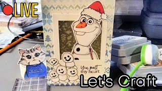 Olaf and Snowgies Took Over My Christmas Card and NOW Its the BEST One Ever Frozen Disney [upl. by Aidroc]