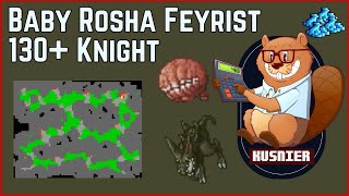 Baby Rosha Feyrist  130 Knight  Tibia [upl. by Enerol]